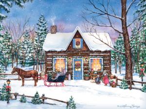 Magical Evening General Store Jigsaw Puzzle By Lang