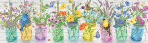Herb Jars Flower & Garden Panoramic Puzzle By Lang