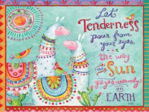Tenderness Quotes & Inspirational Jigsaw Puzzle By Lang