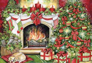 Christmas Warmth Christmas Jigsaw Puzzle By Lang