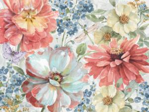 Spring Meadow Graphics / Illustration Jigsaw Puzzle By Lang