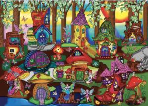 The Enchanted Forest Fairy Jigsaw Puzzle By Jacarou Puzzles