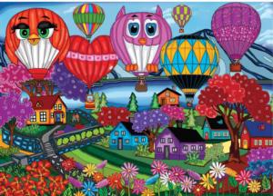 Hot Air Balloon Festival Hot Air Balloon Jigsaw Puzzle By Jacarou Puzzles