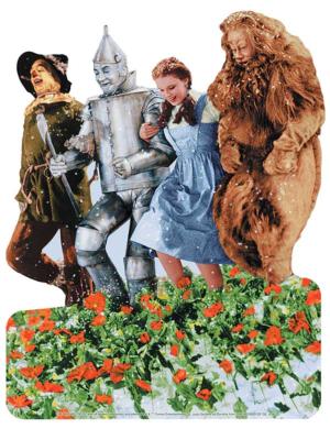 Wizard Of Oz Poppy Fields Mini Puzzle