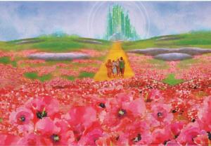 Poppy Fields Movies / Books / TV Jigsaw Puzzle By Paper House Productions