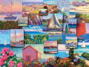 Sailing Away Beach & Ocean Jigsaw Puzzle By Karmin International