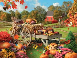Autumn Treasures II Thanksgiving Jigsaw Puzzle By Karmin International