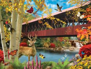 Covered In Nature Lakes & Rivers Jigsaw Puzzle By Karmin International