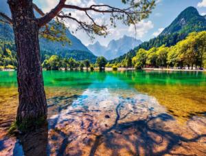 Jasna Lake, Slovenia Lakes & Rivers Jigsaw Puzzle By Karmin International
