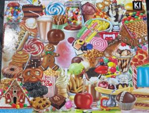 Chocolate Dessert & Sweets Jigsaw Puzzle By Karmin International