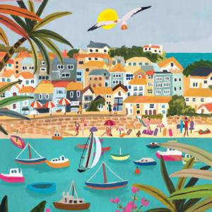 St. Ives, Cornwall Beach & Ocean Jigsaw Puzzle By Karmin International
