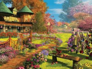 Victorian Dream Around the House Jigsaw Puzzle By Karmin International