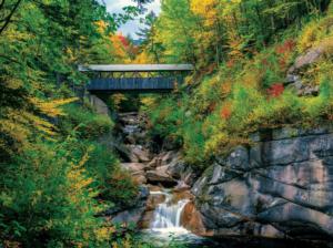 Covered Bridge, New Hampshire Jigsaw Puzzle By Karmin International