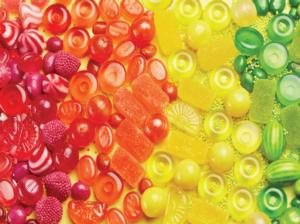 Rainbow Sweets Candies Rainbow & Gradient Jigsaw Puzzle By Karmin International