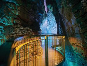Varon Cave Park, Italy Waterfall Large Piece By Karmin International