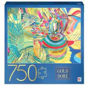 Gold Foil 3 Contemporary & Modern Art Jigsaw Puzzle By Spin Master