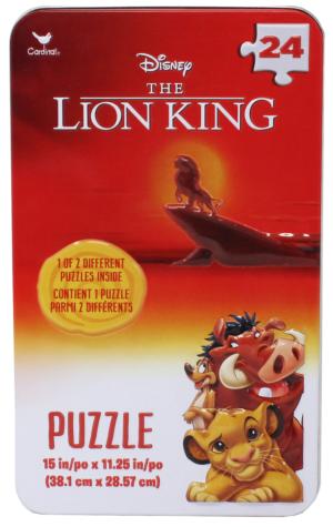Lion King Tin Safari Animals Tin Packaging By Spin Master