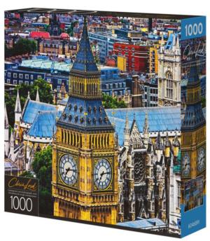 Big Ben and Westminster Abbey London & United Kingdom Jigsaw Puzzle By Spin Master