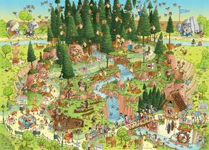 Black Forest Habitat Lakes / Rivers / Streams Jigsaw Puzzle By Heye
