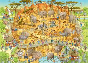 African Habitat Africa Jigsaw Puzzle By Heye