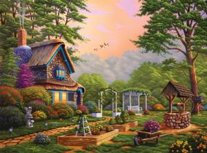 Backyard Garden Cabin & Cottage By Buffalo Games
