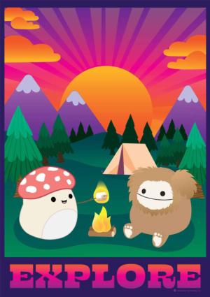 Explore - Scratch and Dent Camping Jigsaw Puzzle By Buffalo Games