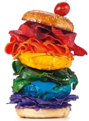 BLANC Series: Rainbow Sandwich Rainbow & Gradient Large Piece By Buffalo Games