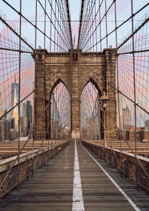 BLANC Series: Brooklyn Bridge NY Bridges Jigsaw Puzzle By Buffalo Games