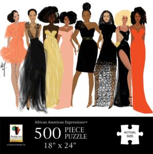 Sister Friends People Of Color Jigsaw Puzzle By African American Expressions