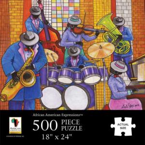 Jazz Music Jigsaw Puzzle By African American Expressions