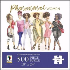 Phenomenal Woman People Of Color Jigsaw Puzzle By African American Expressions