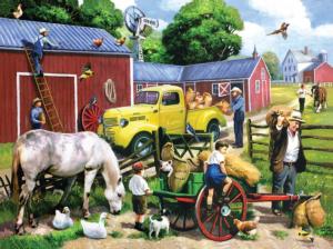 Summer Farm Days Farm Jigsaw Puzzle By SunsOut