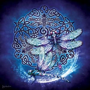 Celtic Dragonfly Cultural Art Jigsaw Puzzle By SunsOut