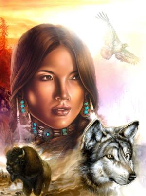 Nature's Kingdom Native American Jigsaw Puzzle By SunsOut