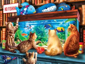 Window Shopping Cats Jigsaw Puzzle By SunsOut
