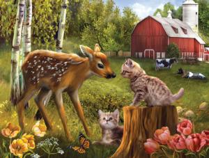 Want to be Friends - Scratch and Dent Flower & Garden Jigsaw Puzzle By SunsOut
