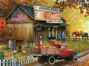 Seed and Feed General Store Shopping Large Piece By SunsOut