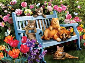 Hanging Out in the Garden Flower & Garden Jigsaw Puzzle By SunsOut