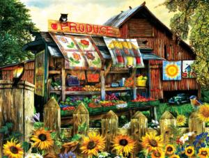 Home Grown Fruit & Vegetable Jigsaw Puzzle By SunsOut