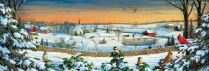 Winter Panorama Landscape Panoramic Puzzle By SunsOut