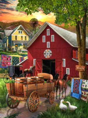 Amish Paradise Farm Jigsaw Puzzle By SunsOut
