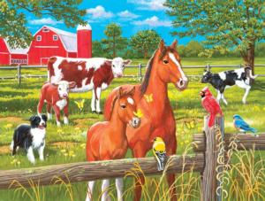 Spring Pasture Spring Jigsaw Puzzle By SunsOut
