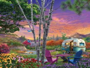 Parked in Paradise Camping Jigsaw Puzzle By SunsOut
