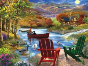 Lake Life Cabin & Cottage Jigsaw Puzzle By SunsOut