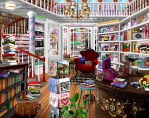 The Book Shop Domestic Scene Jigsaw Puzzle By SunsOut
