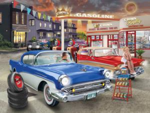 Rest Stop Vehicles Jigsaw Puzzle By SunsOut