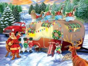 Christmas Campers - Scratch and Dent Christmas Jigsaw Puzzle By SunsOut