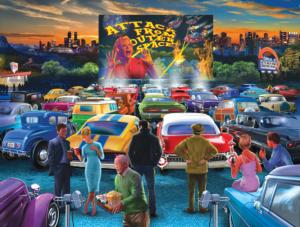 Drive In Nostalgic / Retro Jigsaw Puzzle By SunsOut