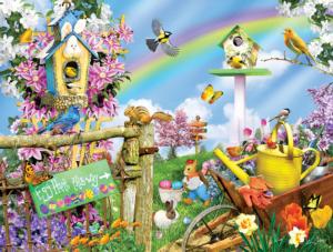 Spring Egg Hunt Flowers Jigsaw Puzzle By SunsOut