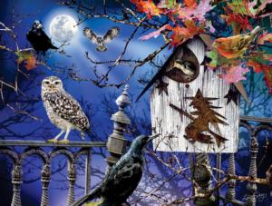 Halloween Birdhouse Halloween Jigsaw Puzzle By SunsOut